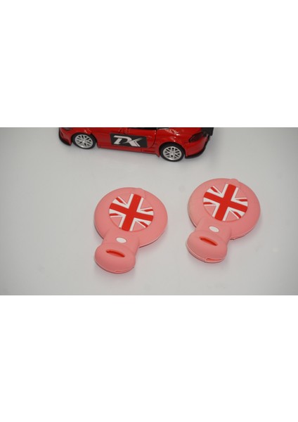 Mini Cooper Clubman Countryman R56 Silikon Anahtar Pembe Kılıf Seti fırsatları