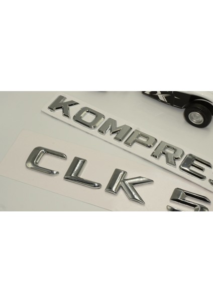 DK Tuning Benz Clk 55 Kompressor Bagaj Krom Metal 3m 3D Yazı Logo