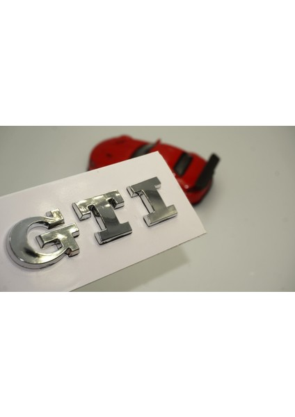 Volkswagen Vw Gti 3m 3D Krom Abs Bagaj Logo
