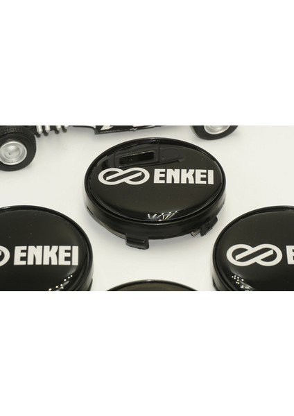 Enkei Logo Jant Göbeği Kapak Seti 60MM