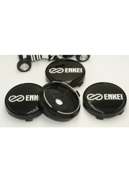 Enkei Logo Jant Göbeği Kapak Seti 60MM