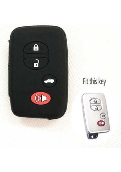 Toyota Land Cruiser Prado 150 Avensis Prius Silikon Anahtar Kılıf Seti indirimleri