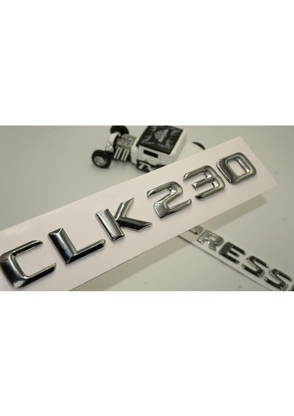 Benz Clk 230 Kompressor Bagaj Krom Metal 3m 3D Yazı Logo