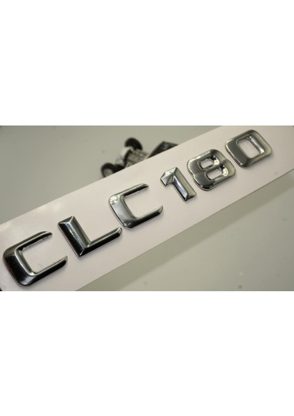 Benz Clc 180 Bagaj Krom Metal 3m 3D Yazı Logo