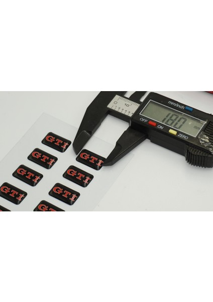 Volkswagen Gti Logo 3D Cam Açma Torpido Konsol Ayna Çıkartma Seti fırsatları