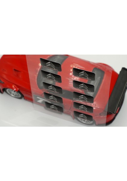 Citroen Yeni Nesil Logo 3D Cam Açma Torpido Konsol Ayna Çıkartma Seti