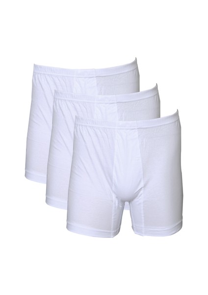 Beyaz Erkek Paçalı Boxer Ekonomik Paket 3'lü fiyatları