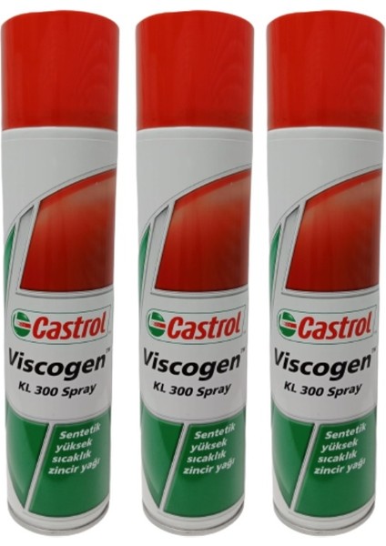 Viscogen Kl 300 Zincir Yağlama Sprey 400 ml