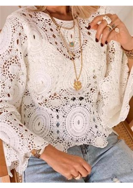 Kadın Tığ Işi Bluz fiyatları