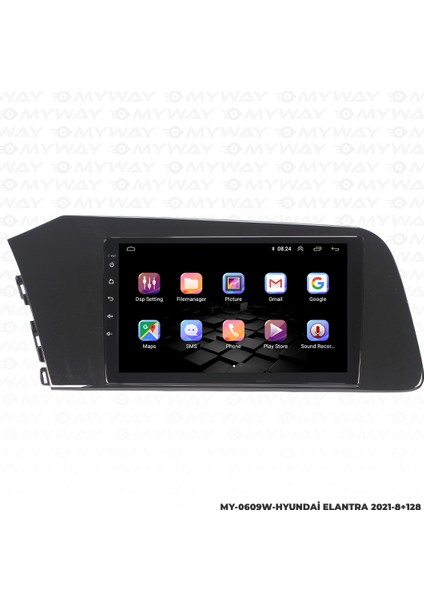 Hyundai Elantra Android Multimedya Carplay Navigasyon Ekran - 8gb RAM+128 GB HDD - Myway fırsatları