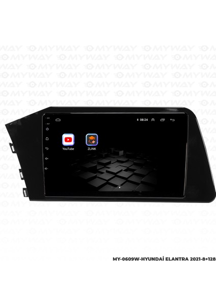 Hyundai Elantra Android Multimedya Carplay Navigasyon Ekran - 8gb RAM+128 GB HDD - Myway fiyatları