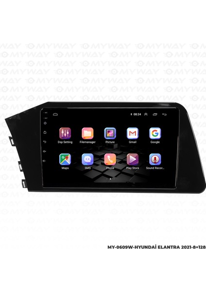 Hyundai Elantra Android Multimedya Carplay Navigasyon Ekran - 8gb RAM+128 GB HDD - Myway indirimleri