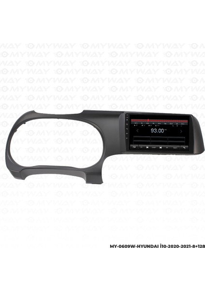 Hyundai I10 Android Multimedya Carplay Navigasyon Ekran - 8gb RAM+128 GB HDD - Myway