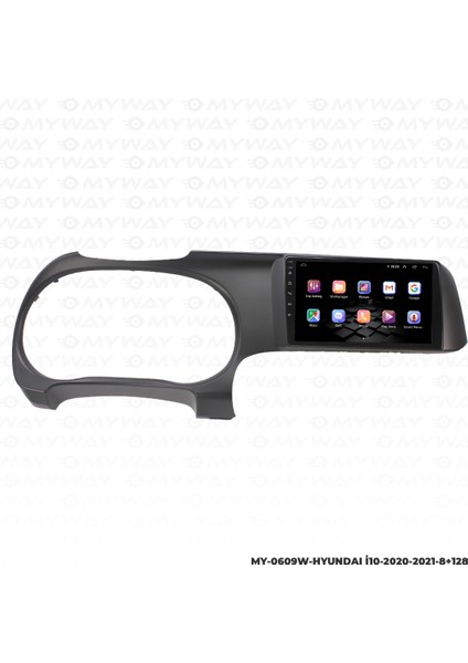 Hyundai I10 Android Multimedya Carplay Navigasyon Ekran - 8gb RAM+128 GB HDD - Myway modelleri