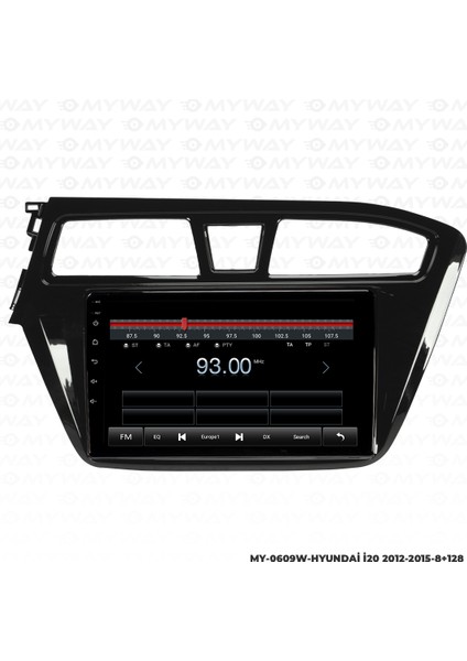 Hyundai I20 Android Multimedya Carplay Navigasyon Ekran - 8gb RAM+128 GB HDD - Myway fırsatları