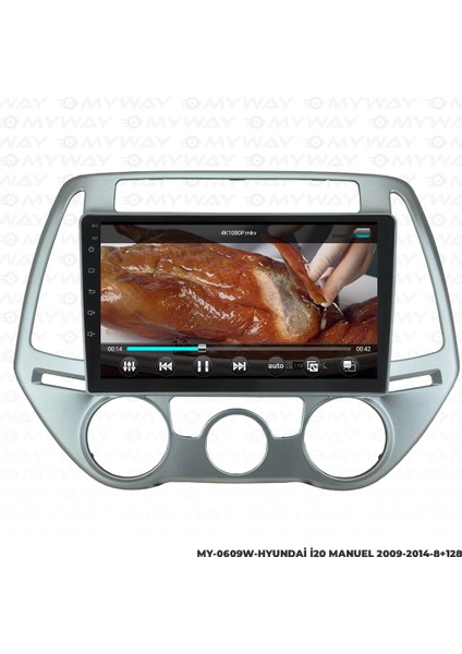 Hyundai I20 Android Multimedya Carplay Navigasyon Ekran - 8gb RAM+128 GB HDD - Myway fırsatları