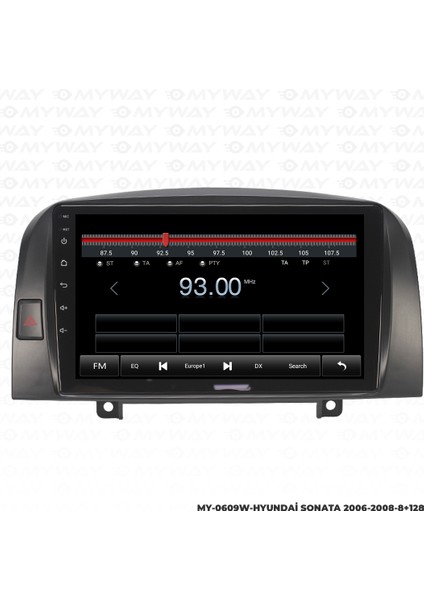 Hyundai Sonata Android Multimedya Carplay Navigasyon Ekran - 8gb RAM+128 GB HDD - Myway indirimleri