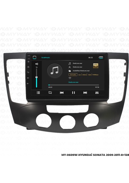 Hyundai Sonata Android Multimedya Carplay Navigasyon Ekran - 8gb RAM+128 GB HDD - Myway modelleri
