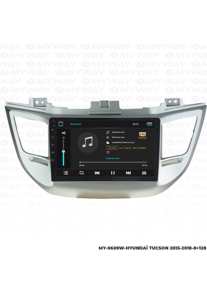 Hyundai Tucson Android Multimedya Carplay Navigasyon Ekran - 8gb RAM+128 GB HDD - Myway fiyatları