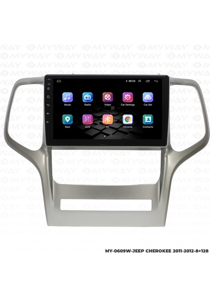 Jeep Cherokee Android Multimedya Carplay Navigasyon Ekran - 8gb RAM+128 GB HDD - Myway fiyatları