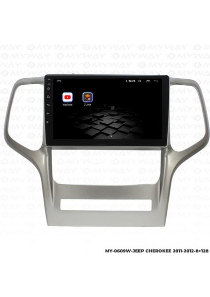 Jeep Cherokee Android Multimedya Carplay Navigasyon Ekran - 8gb RAM+128 GB HDD - Myway fırsatları