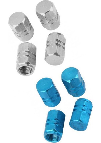 8 Adet Alüminyum Tekerlek Hava Valfi Kapakları (Yurt Dışından)