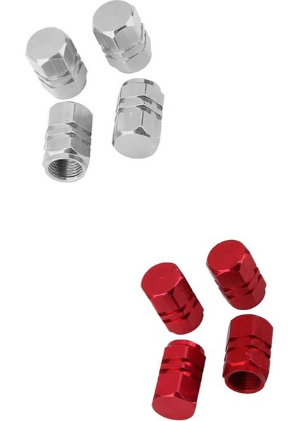 8 Adet Evrensel Araba Kamyon Bisiklet Lastik Lastik Lastik Hava Valfi Kök Kapakları Tekerlek Jantlar (Yurt Dışından)