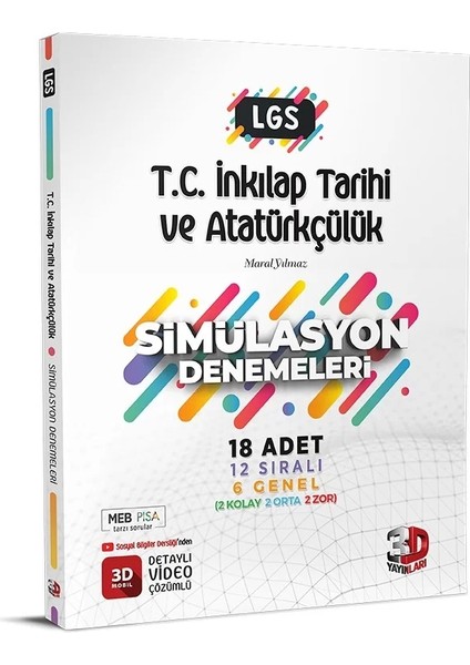 LGS Simülasyon Inkılap Tarihi ve Atatürkçülük Denemeleri