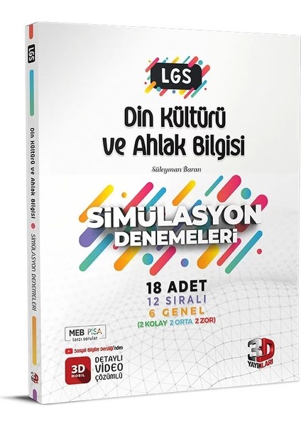 LGS Simülasyon Din Kültürü ve Ahlak Bilgisi