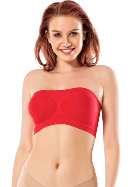 Erdem Seamless Kısa Bandeo Büstiyer