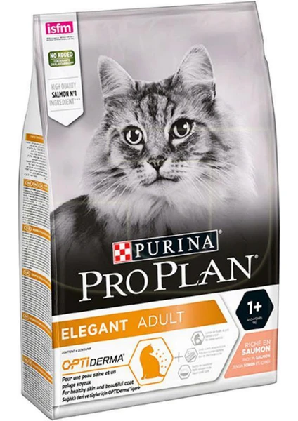 Pro Plan Elegant Somonlu Kedi Maması - 10 kg