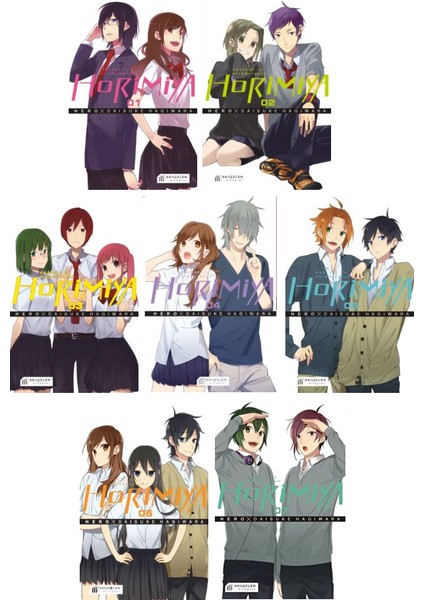 Horimiya 1 - Horimiya 2 - Horimiya 3 - Horimiya 4 - Horimiya 5 - Horimiya 6 - Horimiya 7