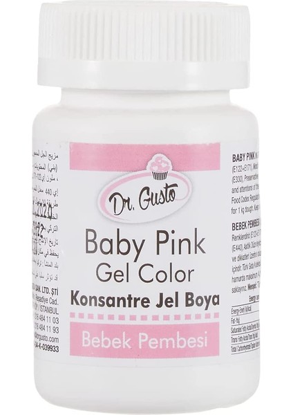 Bebe Pembe Gıda Boyası Jel 100 gr