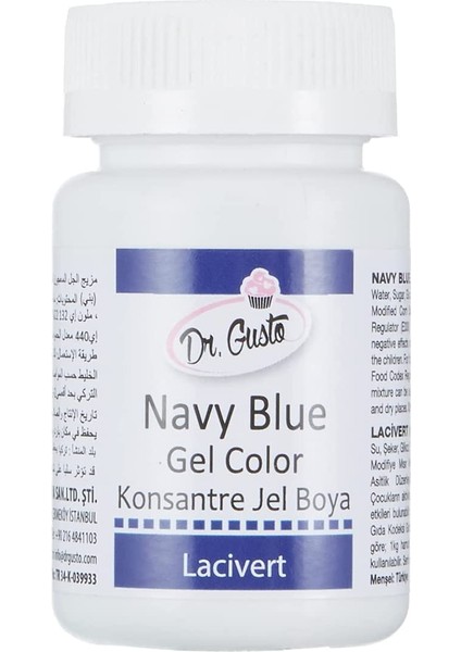 Lacivert Gıda Boyası Jel 100 gr