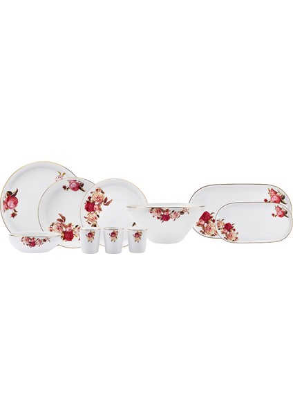 Streamline Carina 59 Parça 12 Kişilik New Bone Yemek Takımı