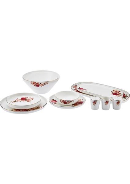 Streamline Carina 59 Parça 12 Kişilik New Bone Yemek Takımı