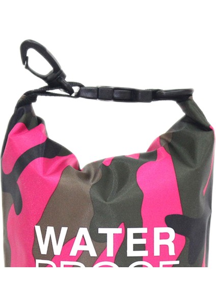 2x Açık 2l Su Geçirmez Çanta Balıkçılık Plaj Kano Taşıyıcı Torbalar Sırt Çantaları Yeşil indirimleri