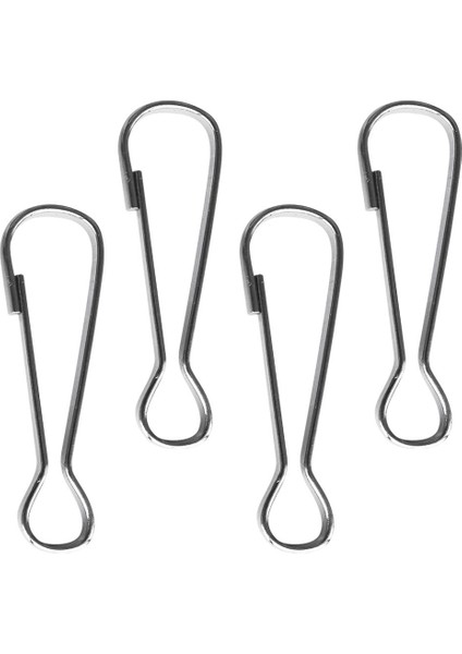 4 Snap Bayrak Kancası Paketi - 4 cm Snap -In Paslanmaz Çelik Klip (Yurt Dışından) fırsatları