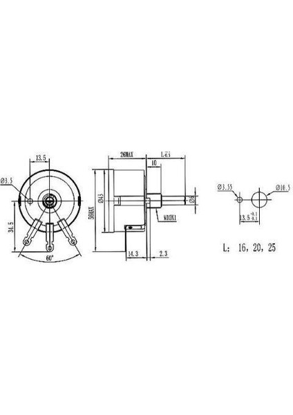 WX112 220R 5W Tek Turlu Potansiyometre modelleri