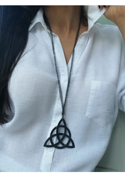 Celtic Kolye Siyah