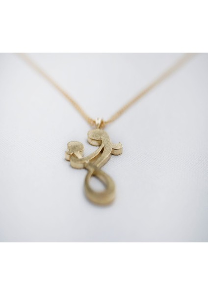 Anne & Kız Kolyesi Gold