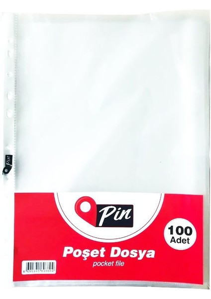 Eco Poşet Dosya A4 100'lü