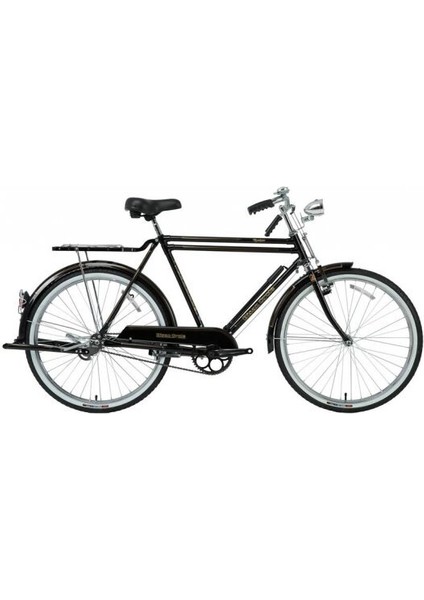 Roadstar Classic Hizmet Bisikleti 58CM V 26 Jant 1 Vites Parlak Siyah Gold