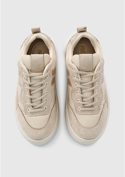 Bej Kadın Sneaker