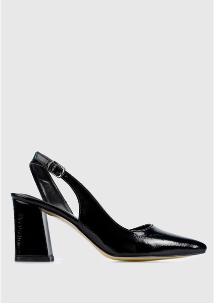 Siyah Kadın Stiletto