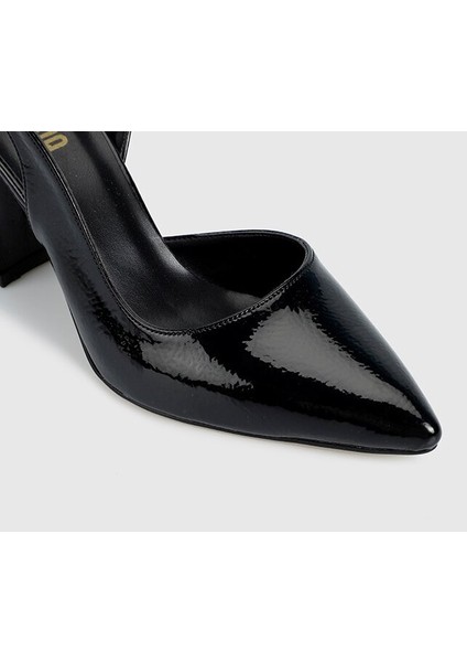 Siyah Kadın Stiletto