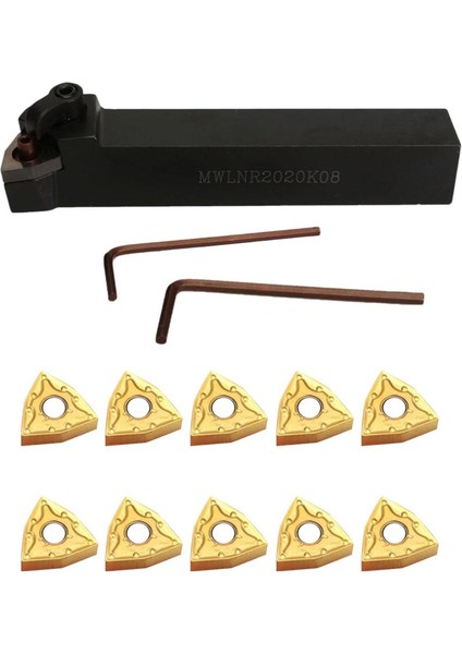 MWLNR2020K08 Cnc Dönüş Tutucusu + WNMG0804 Ekler 2pieces Secner (Yurt Dışından)