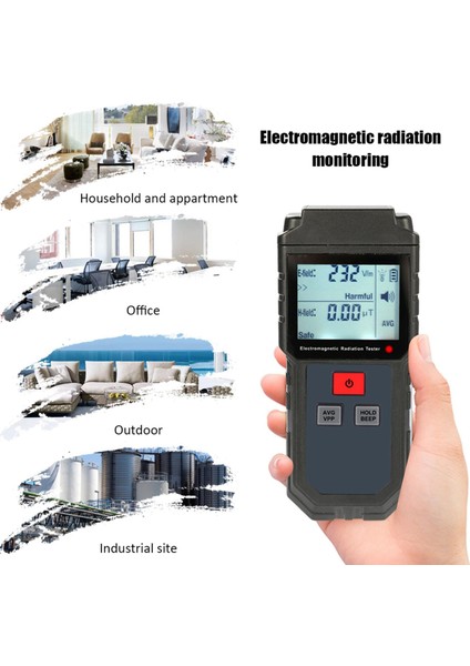 Emf Metre Alanı Elektrik Alanı ve Ortam Sıcaklığı (Yurt Dışından)