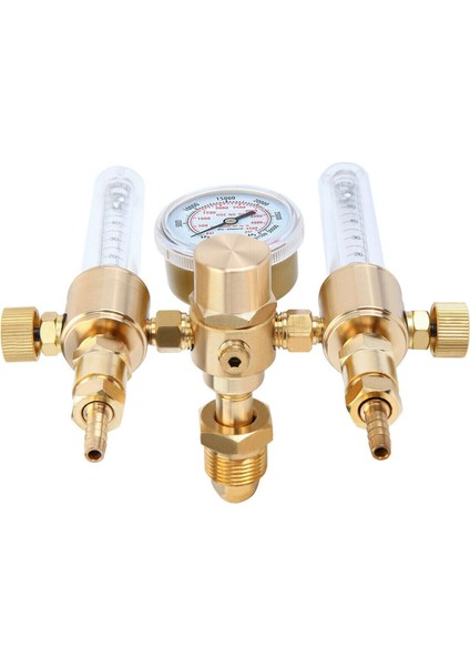 Çift Çıkış Argon Co2 Regülatörü Flowmeter Ayarlanabilir Çıkış Aksesuarları (Yurt Dışından)