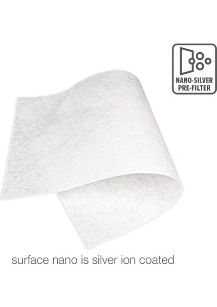 10 Adet Electrolux Pure A9 PA91-404GY Uyumlu Gümüş Iyonlu Elektrostatik Toz Tutucu Ön Filtre fırsatları